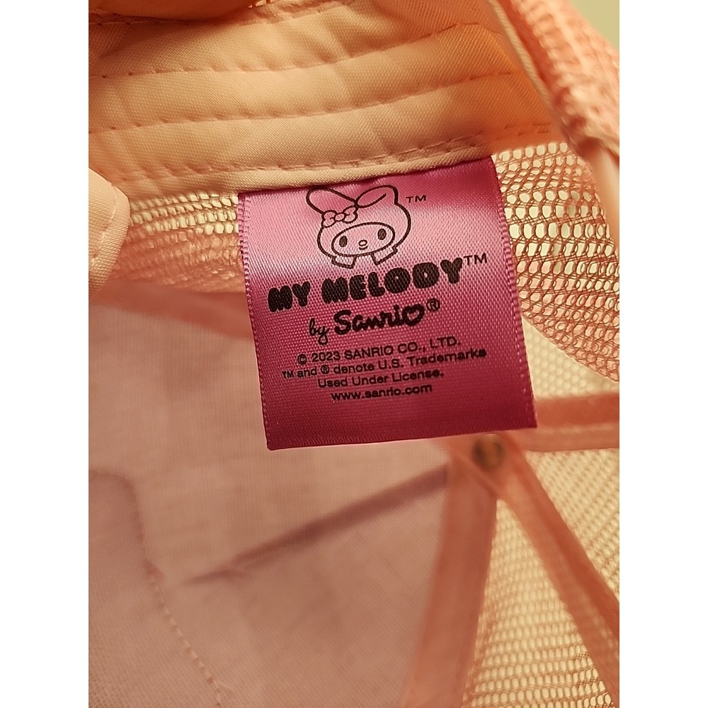 Sanrio‎ MY MELODY Pink Adjustable Baseball Cap Hat - Picture 5 of 5